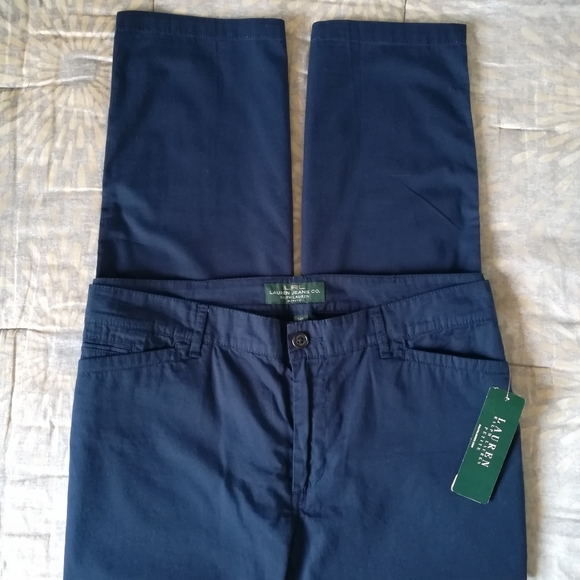 Lauren Ralph Lauren Denim - LRL dark blue lightweight Jeans , size14P , petite